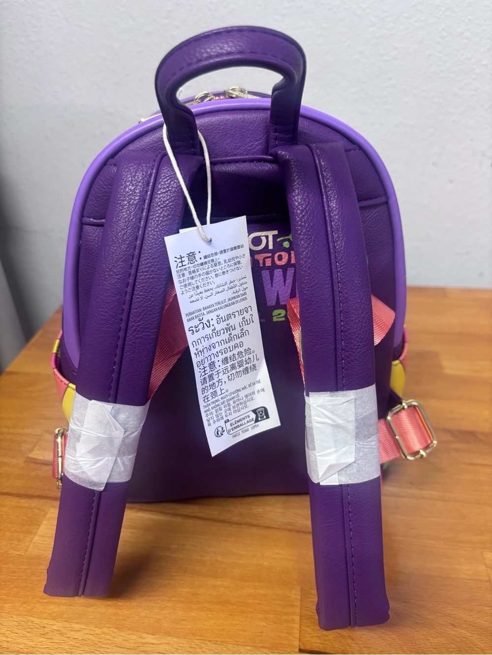 1. Disney Parks Loungefly Backpack - Figment - Picture 4 of 6